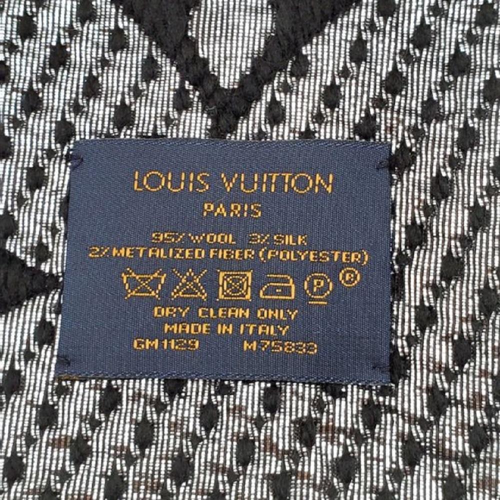 Louis Vuitton Beige Logomania Shine Scarf Louis Vuitton