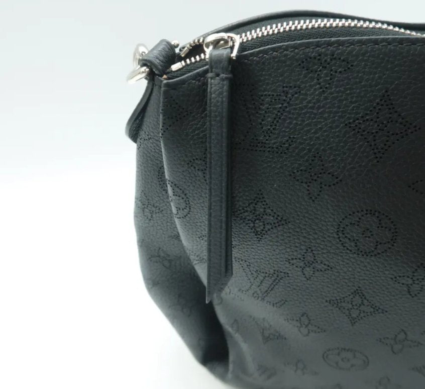 Louis Vuitton Black Monogram Leather Satchel Bag - Luxury Cheaper