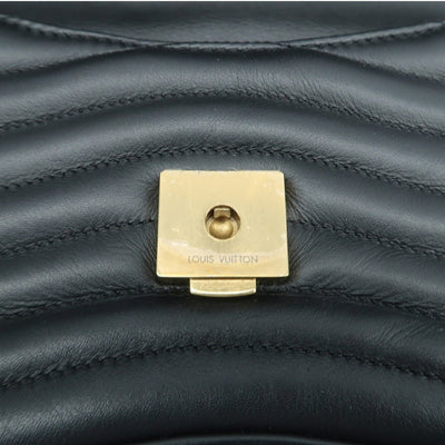 Louis Vuitton Black New Wave Leather Shoulder Bag - Luxury Cheaper