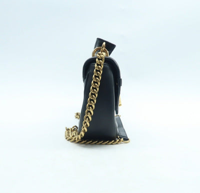 Louis Vuitton Black New Wave Leather Shoulder Bag - Luxury Cheaper