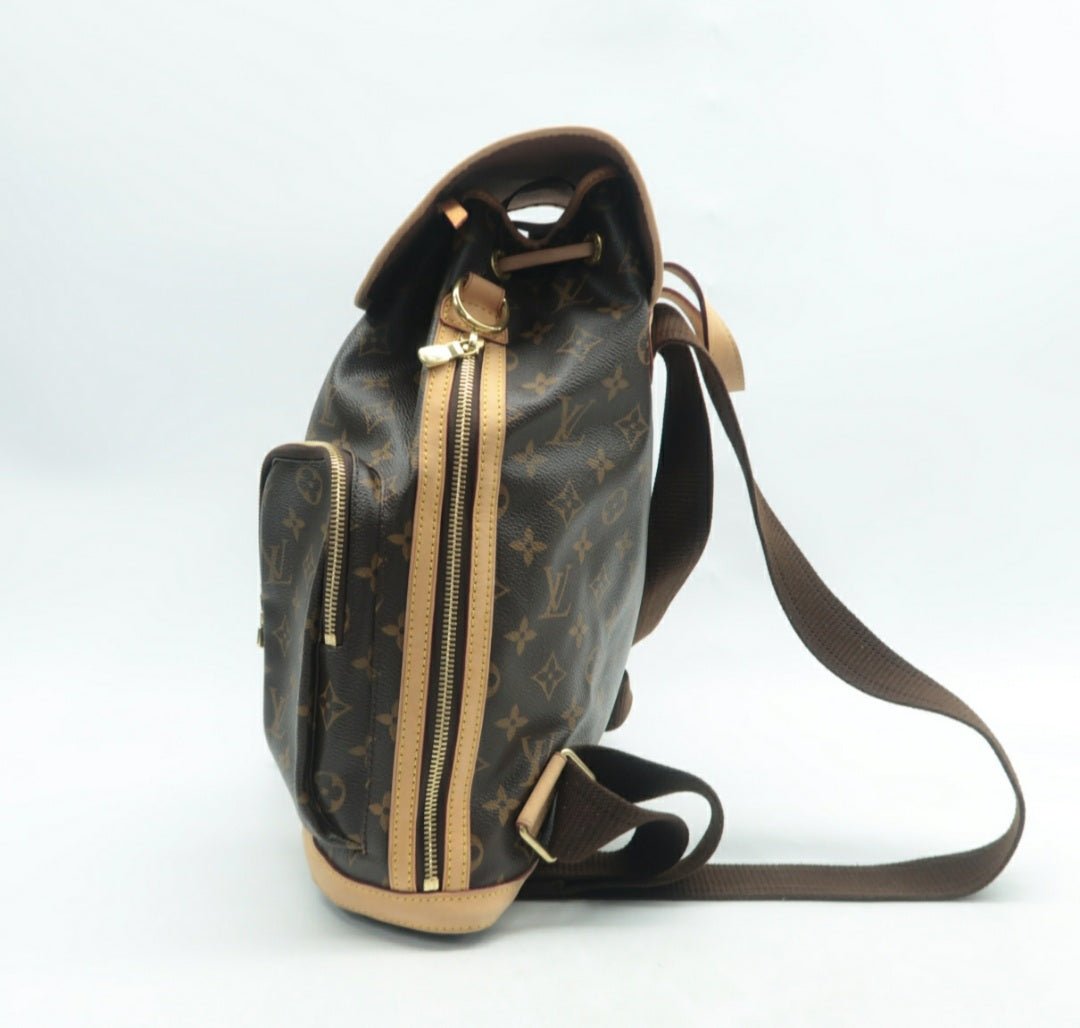 Louis Vuitton Bosphore Brown Monogram Canvas Backpack - Luxury Cheaper