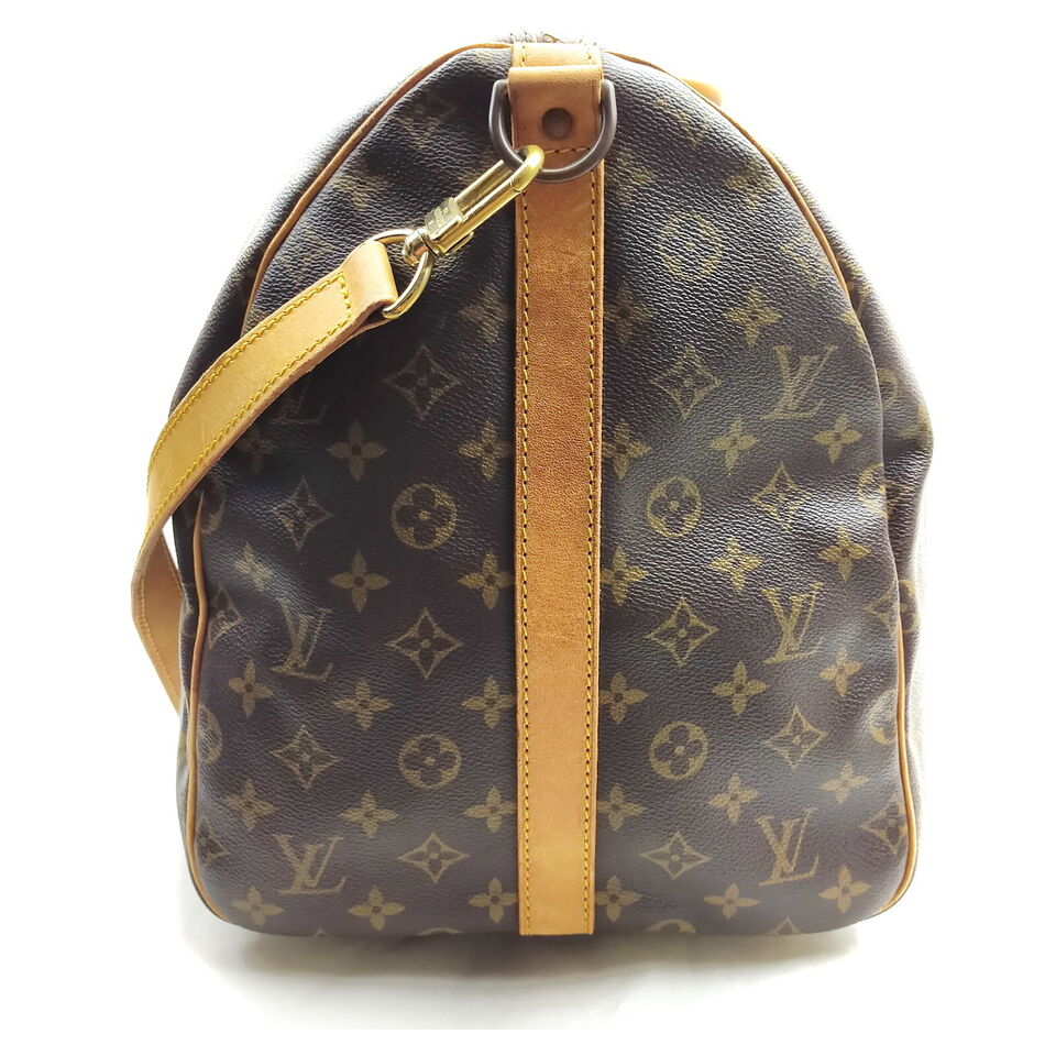 Louis Vuitton Boston Keepall Bandouliere 55 Monogram Bag #MN649 - Luxury Cheaper