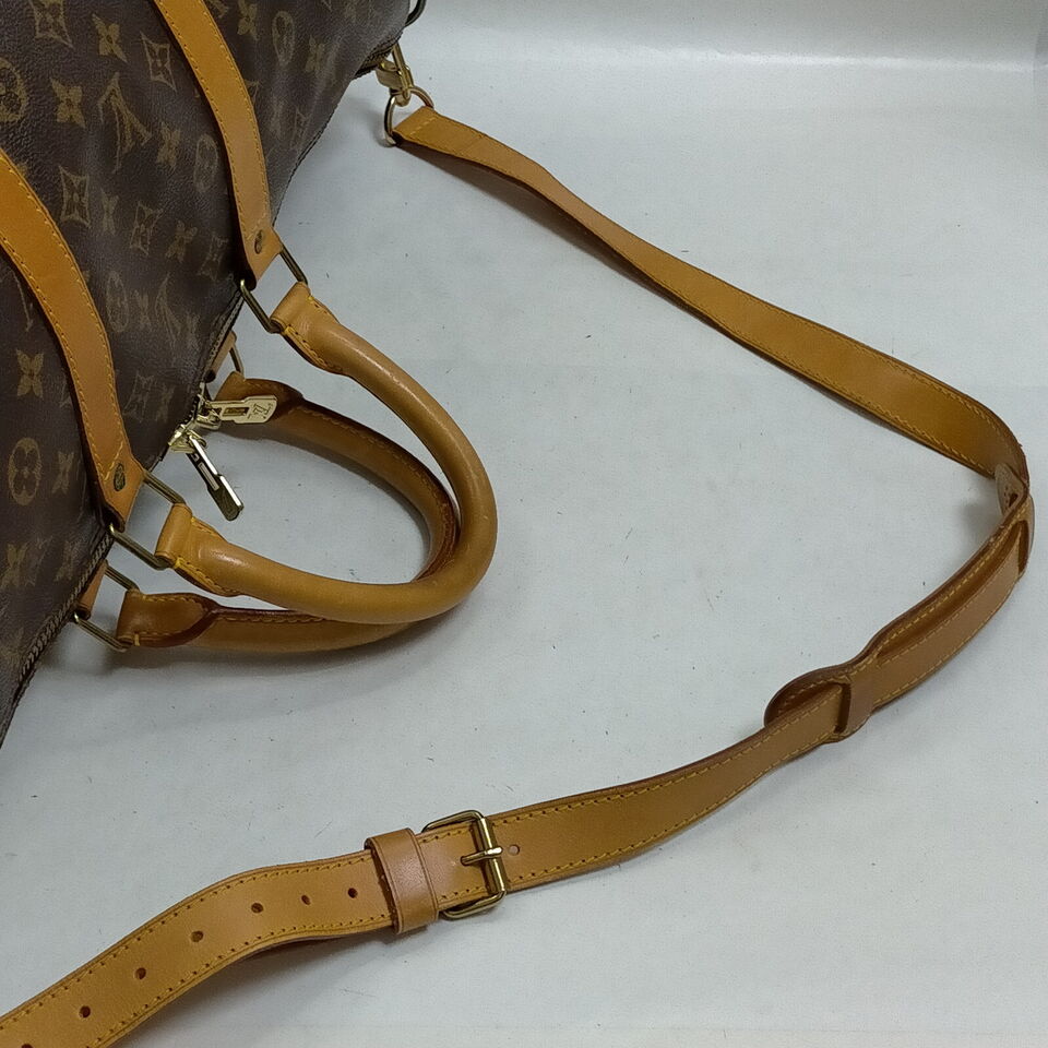 Louis Vuitton Boston Keepall Bandouliere 55 Monogram Bag #MN799 - Luxury Cheaper