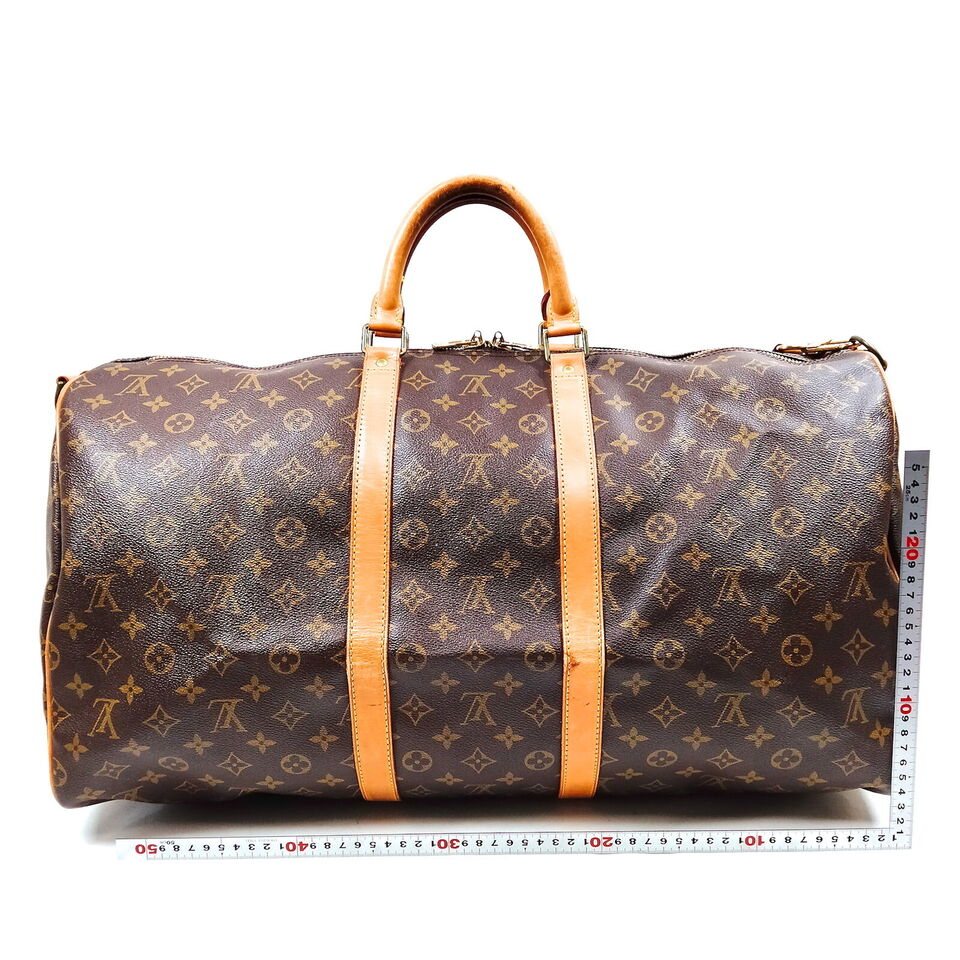 Louis Vuitton Boston Keepall Bandouliere 55 Travel Bag #MNO749 - Luxury Cheaper