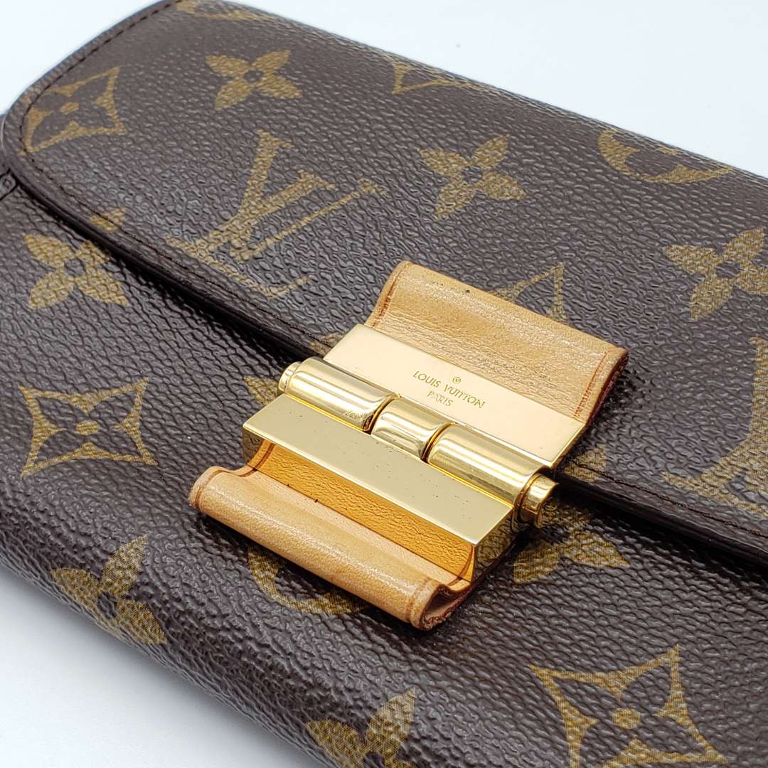 Louis Vuitton Brown Monogram Long Wallet - Luxury Cheaper