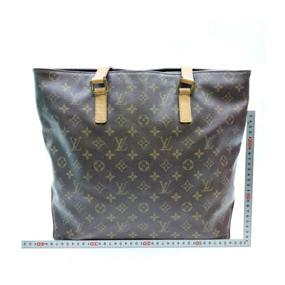 Louis Vuitton Cabas Mezzo Brown Monogram Tote Bag - Luxury Cheaper