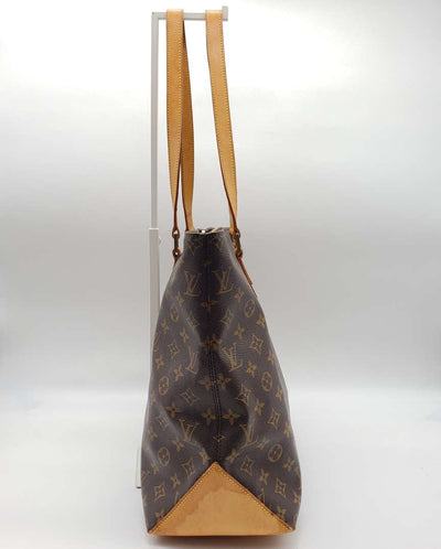 Louis Vuitton Cabas Mezzo Browns Monogram Tote Bag - Luxury Cheaper