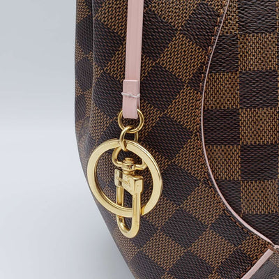 Louis Vuitton Caissa Hobo Rose Ballerine Damier Shoulder Bag - Luxury Cheaper