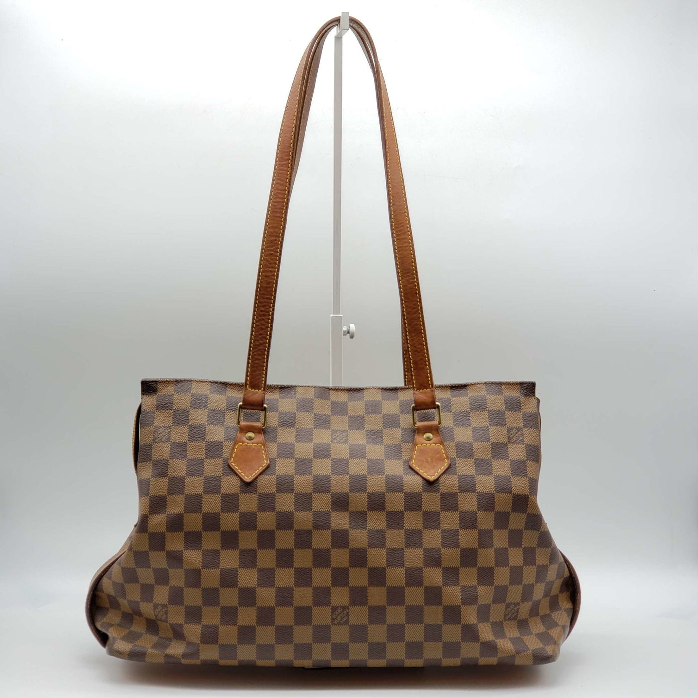 Louis Vuitton Columbine Brown Damier Tote Bag - Luxury Cheaper