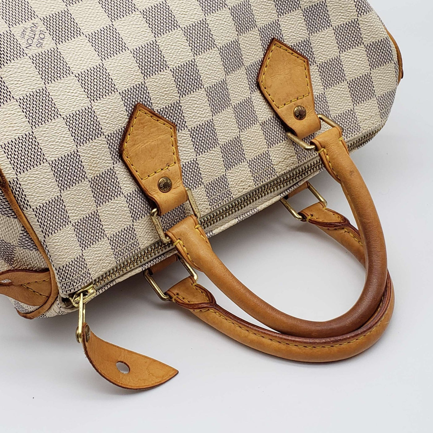 Louis Vuitton Damier Azur Speedy 25 Hand Bag - Luxury Cheaper
