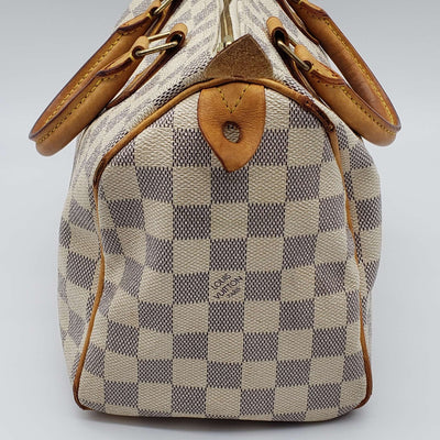 Louis Vuitton Damier Azur Speedy 25 Hand Bag - Luxury Cheaper