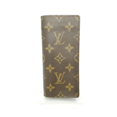 Louis Vuitton Monogram Etui Lunettes Glasses Case - Brown Travel
