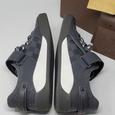 Louis Vuitton Graphite Elliptic Sneakers | Luxury Cheaper.