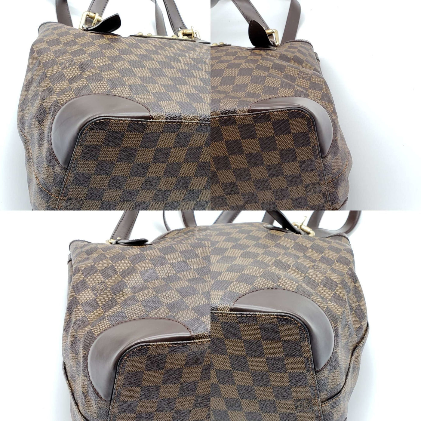 Louis Vuitton Hampstead MM Damier Ebene Tote Bag | Luxury Cheaper.