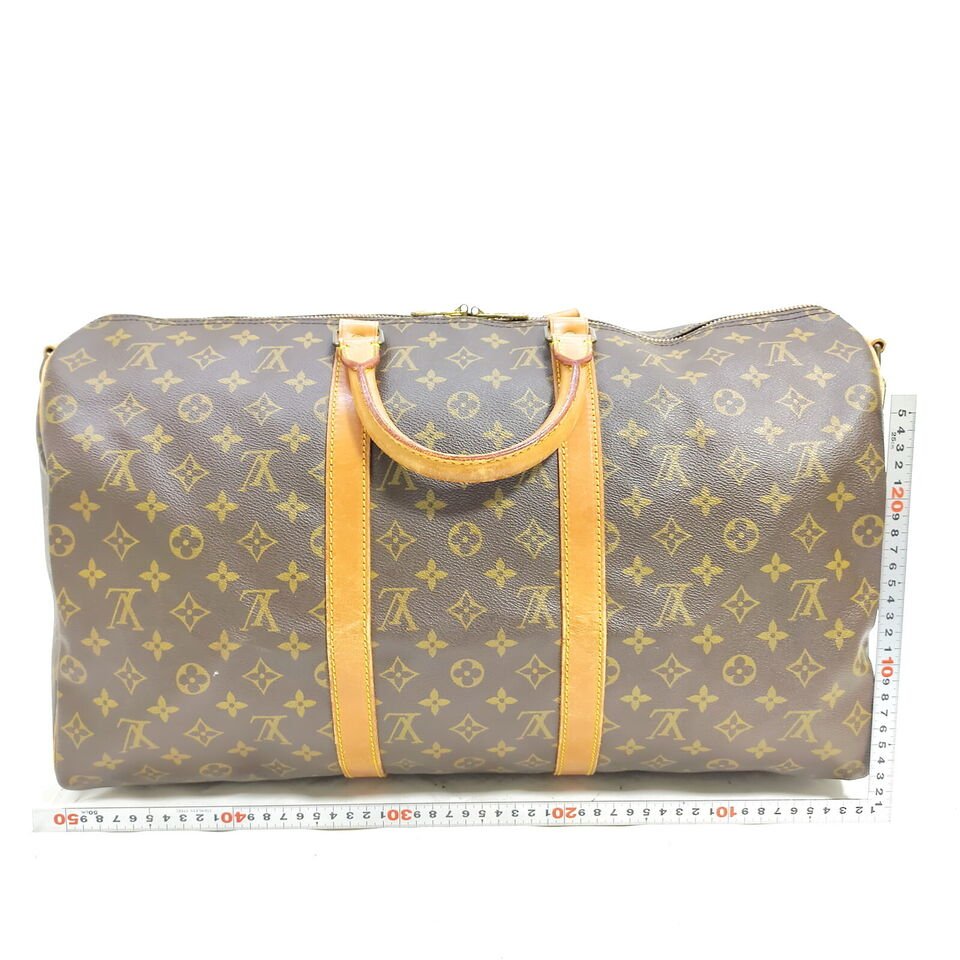 Louis Vuitton Keepall Bandouliere 50 Monogram Travel Bag #MN649 - Luxury Cheaper