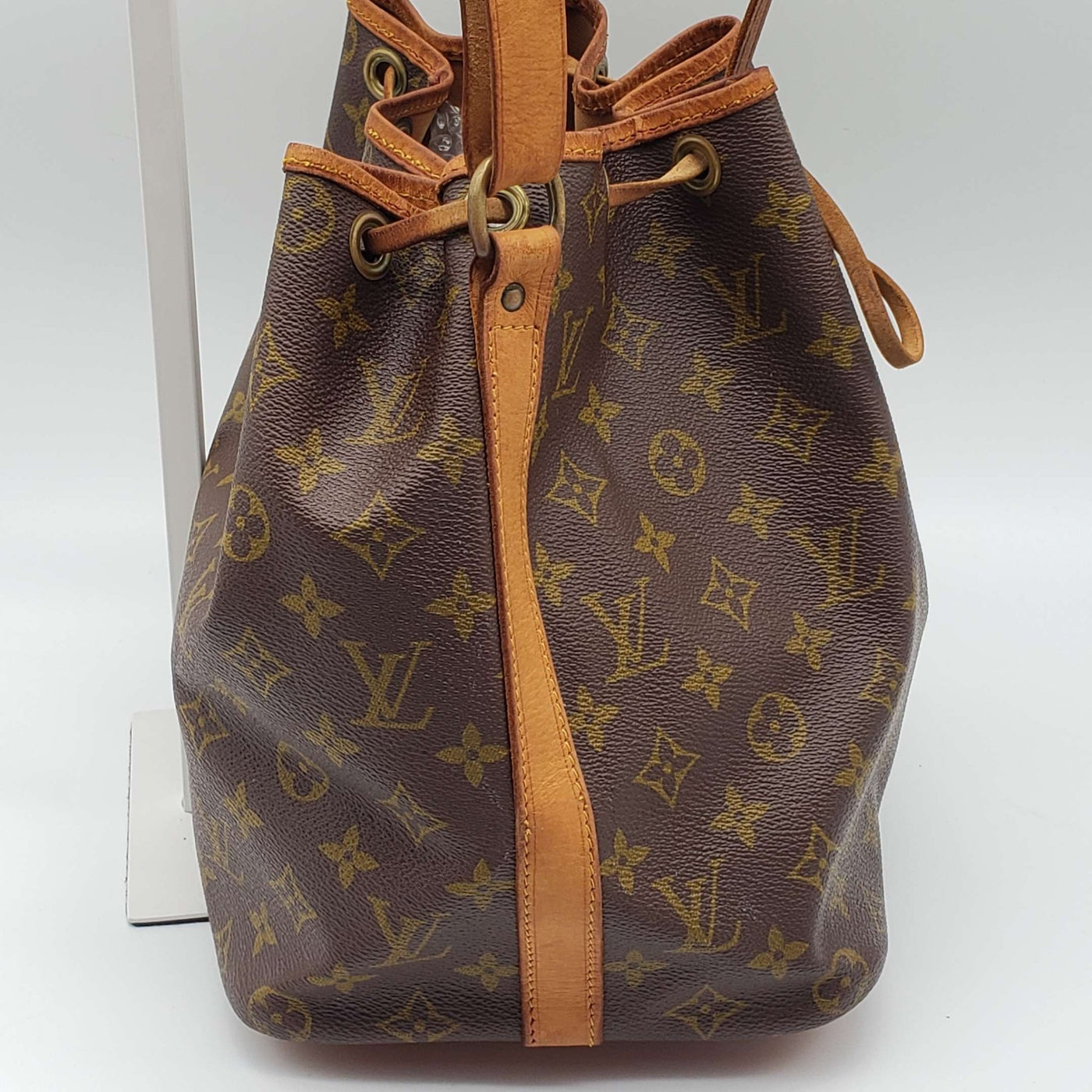 LOUIS VUITTON MONOGRAM PETIT NOE DRAWSTRING BAG - Luxury Cheaper