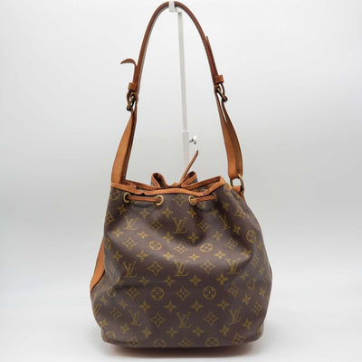 LOUIS VUITTON MONOGRAM PETIT NOE DRAWSTRING BAG - Luxury Cheaper