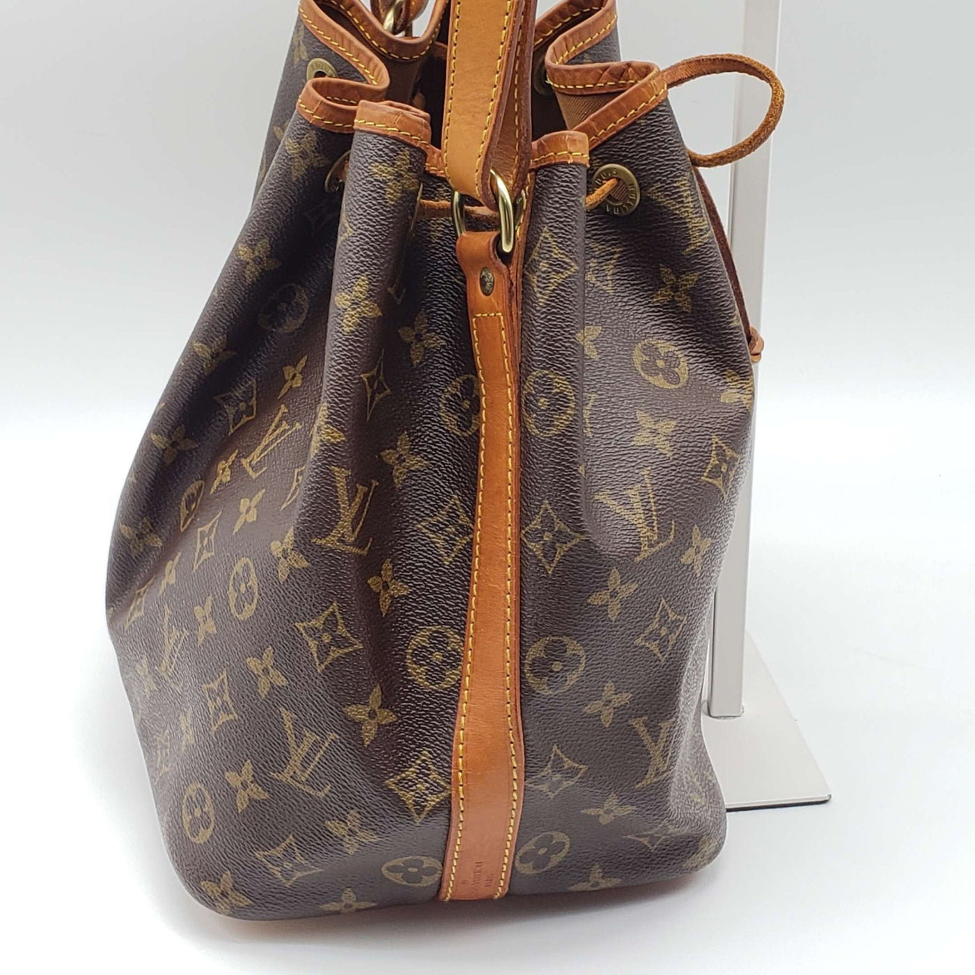 LOUIS VUITTON MONOGRAM PETIT NOE DRAWSTRING BAG - Luxury Cheaper