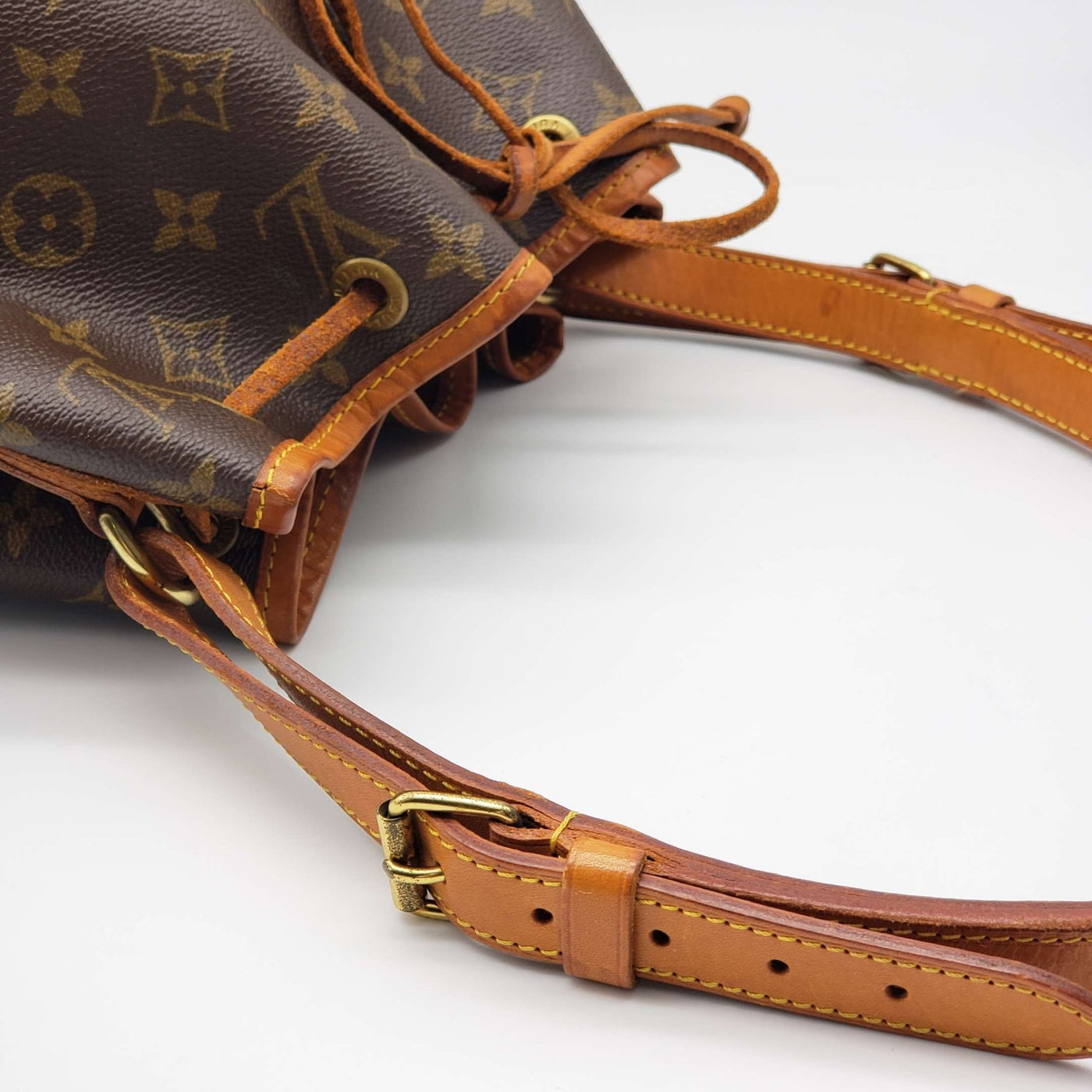 LOUIS VUITTON MONOGRAM PETIT NOE DRAWSTRING BAG - Luxury Cheaper