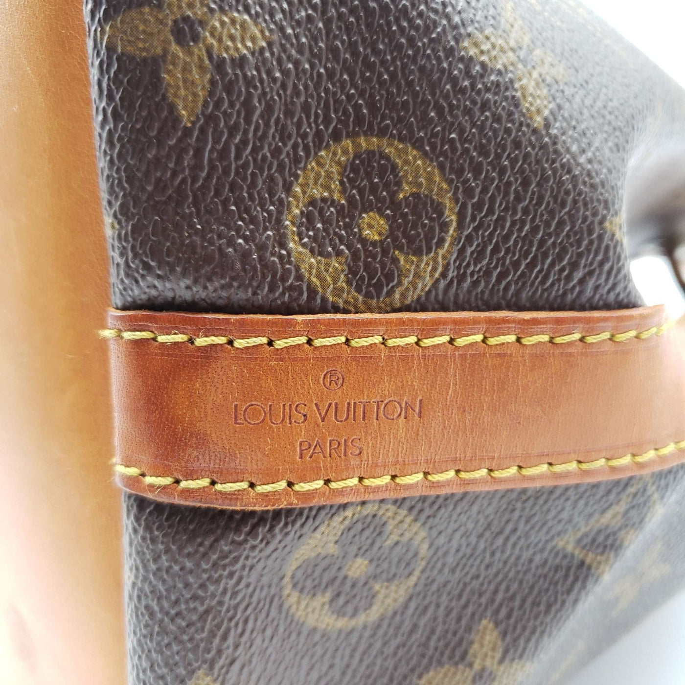 LOUIS VUITTON MONOGRAM PETIT NOE DRAWSTRING BAG - Luxury Cheaper