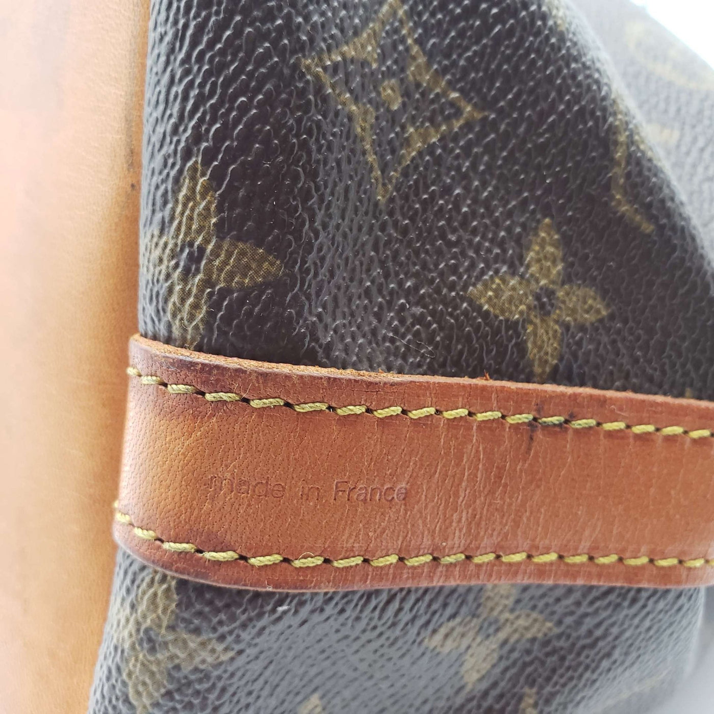 LOUIS VUITTON MONOGRAM PETIT NOE DRAWSTRING BAG - Luxury Cheaper