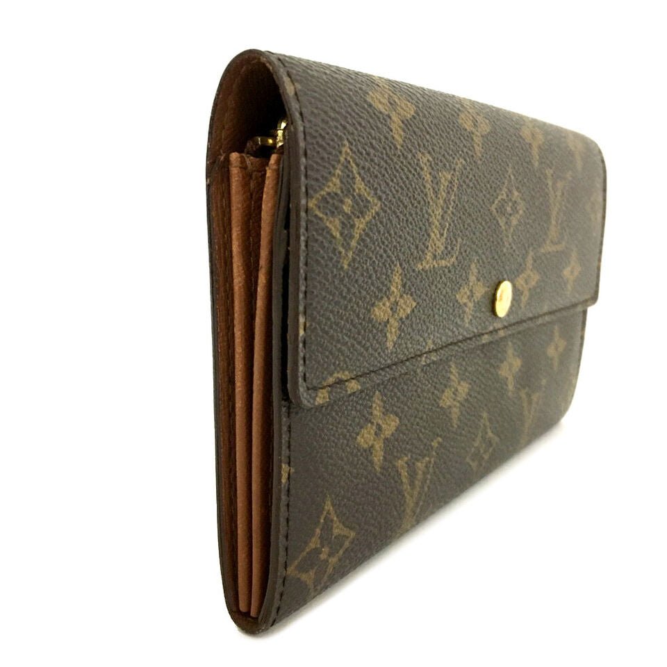 Louis Vuitton Monogram Portefeiulle Sarah Long Bifold Wallet - Luxury Cheaper