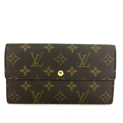 Louis Vuitton Monogram Portefeiulle Sarah Long Bifold Wallet - Luxury Cheaper