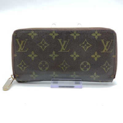 Louis Vuitton Monogram Zippy Travel Large Wallet Brown