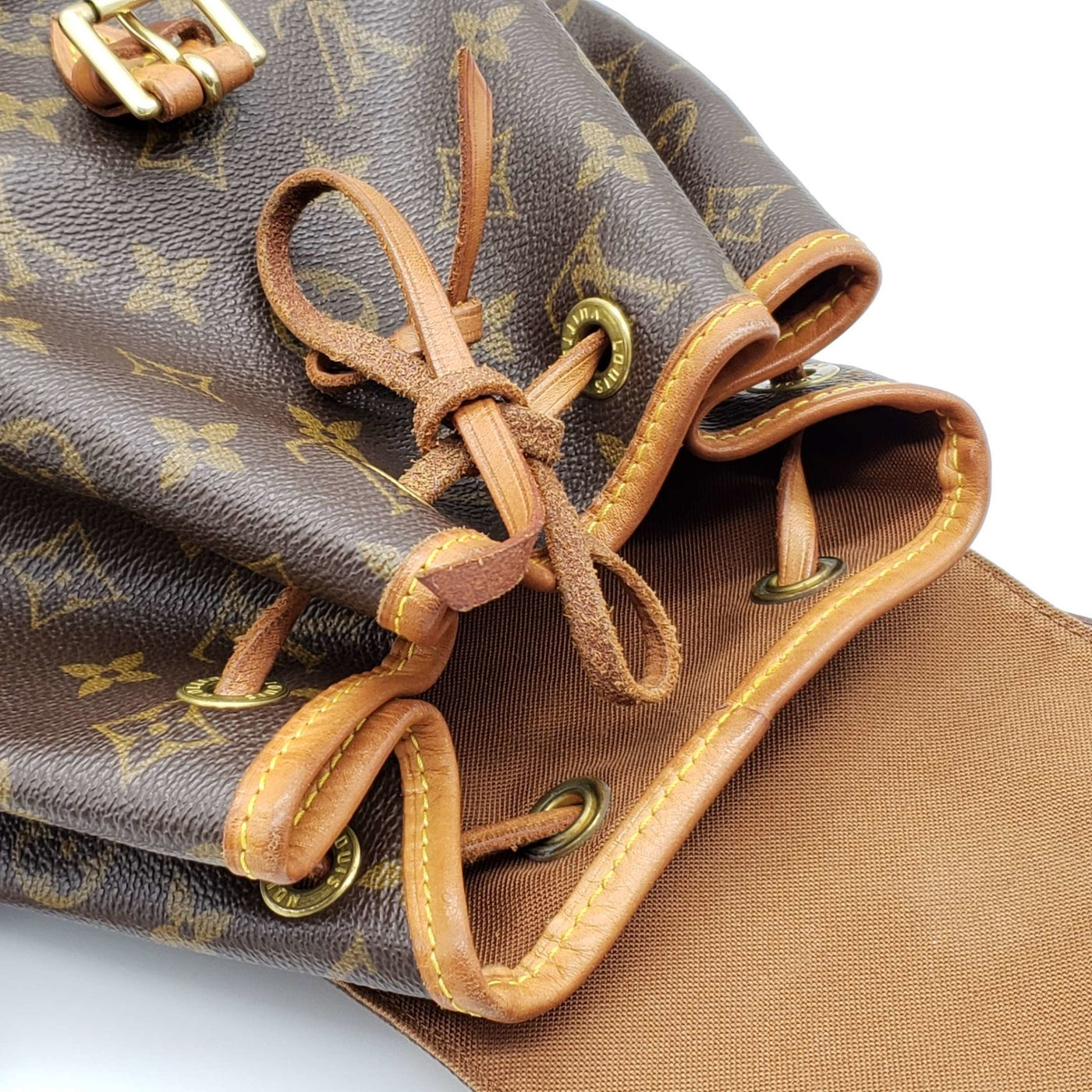 Louis Vuitton Montsouris MM Browns Monogram Backpack - Luxury Cheaper