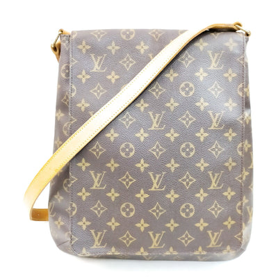 Louis Vuitton Musette Brown Monogram Crossbody Bag - Luxury Cheaper