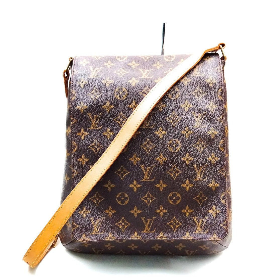 Louis Vuitton Musette Brown Monogram Shoulder Bag - Luxury Cheaper