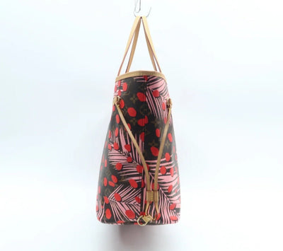 Louis Vuitton Neverfull MM Brown W/P Monogram Canvas Shoulder Bag - Luxury Cheaper