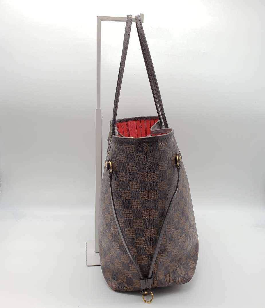 Louis Vuitton Neverfull MM Browns Damier Tote Bag - Luxury Cheaper