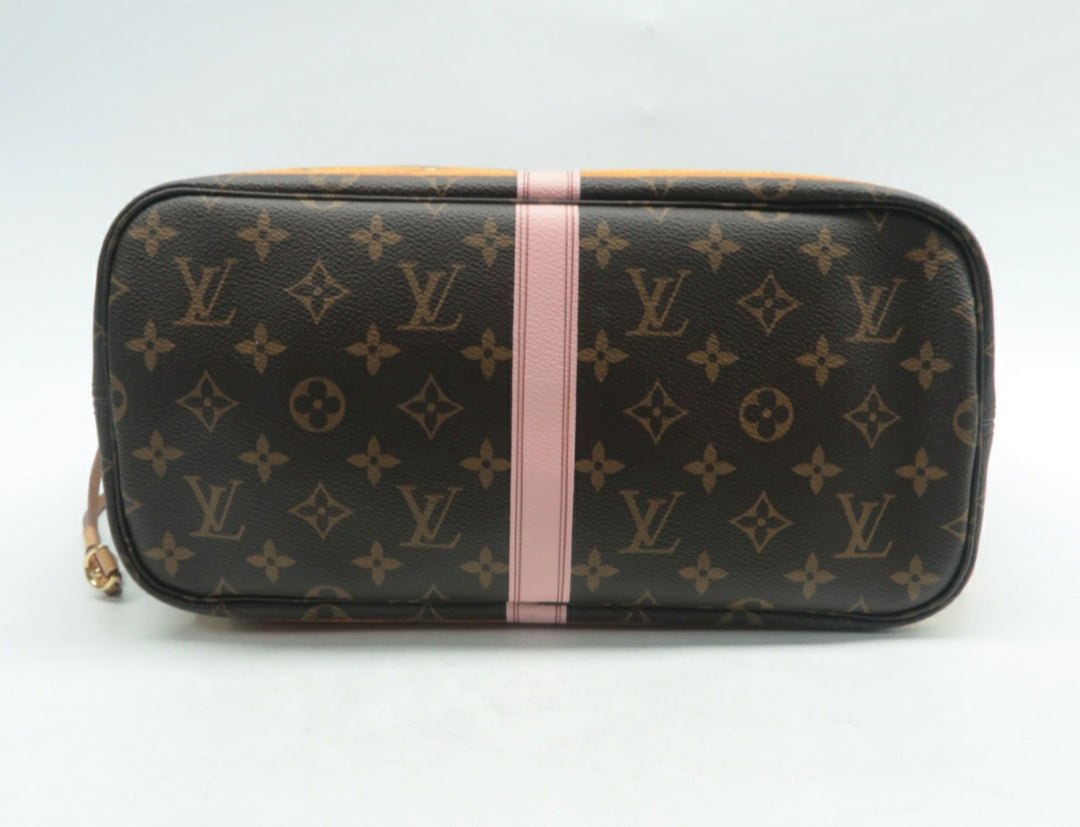 Louis Vuitton Neverfull MM W/P Brown Canvas Tote bag - Luxury Cheaper