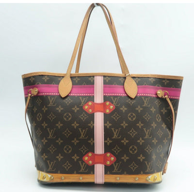 Louis Vuitton Neverfull MM W/P Brown Canvas Tote bag - Luxury Cheaper