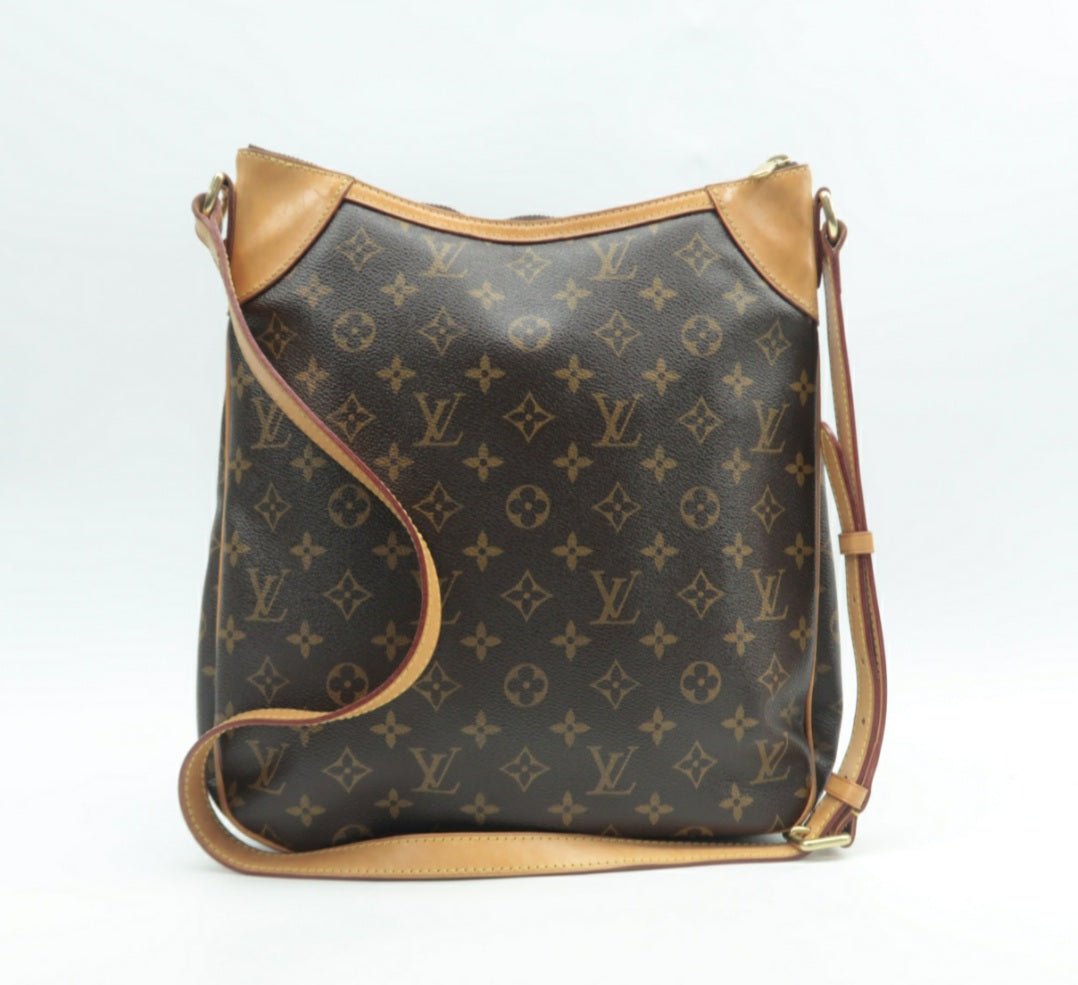 Louis Vuitton Odeon Brown Monogram Canvas Shoulder Bag - Luxury Cheaper