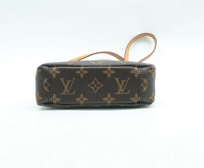 Louis Vuitton Pallas Nano Brown Monogram Canvas Satchel Bag - Luxury Cheaper