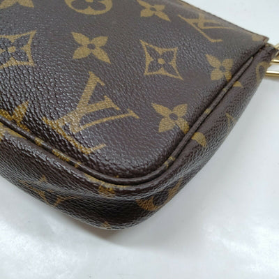 Louis Vuitton Pochette Accessoires Browns Monogram Hand Bag - Luxury Cheaper