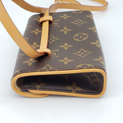 Louis Vuitton Pochette Florentine Browns Monogram Belt Bag - Luxury Cheaper