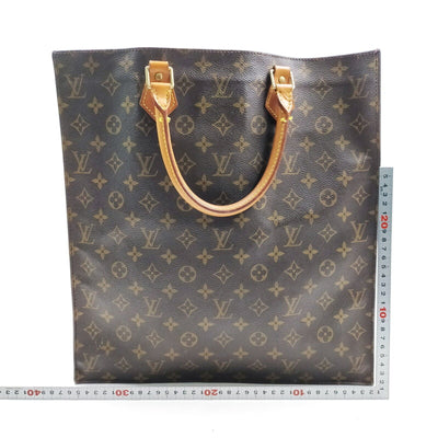 Louis Vuitton Sac Plat Browns Monogram Hand Bag - Luxury Cheaper