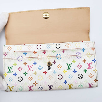 Louis Vuitton Sarah Multicolor Bifold Monogram Wallet - Luxury Cheaper