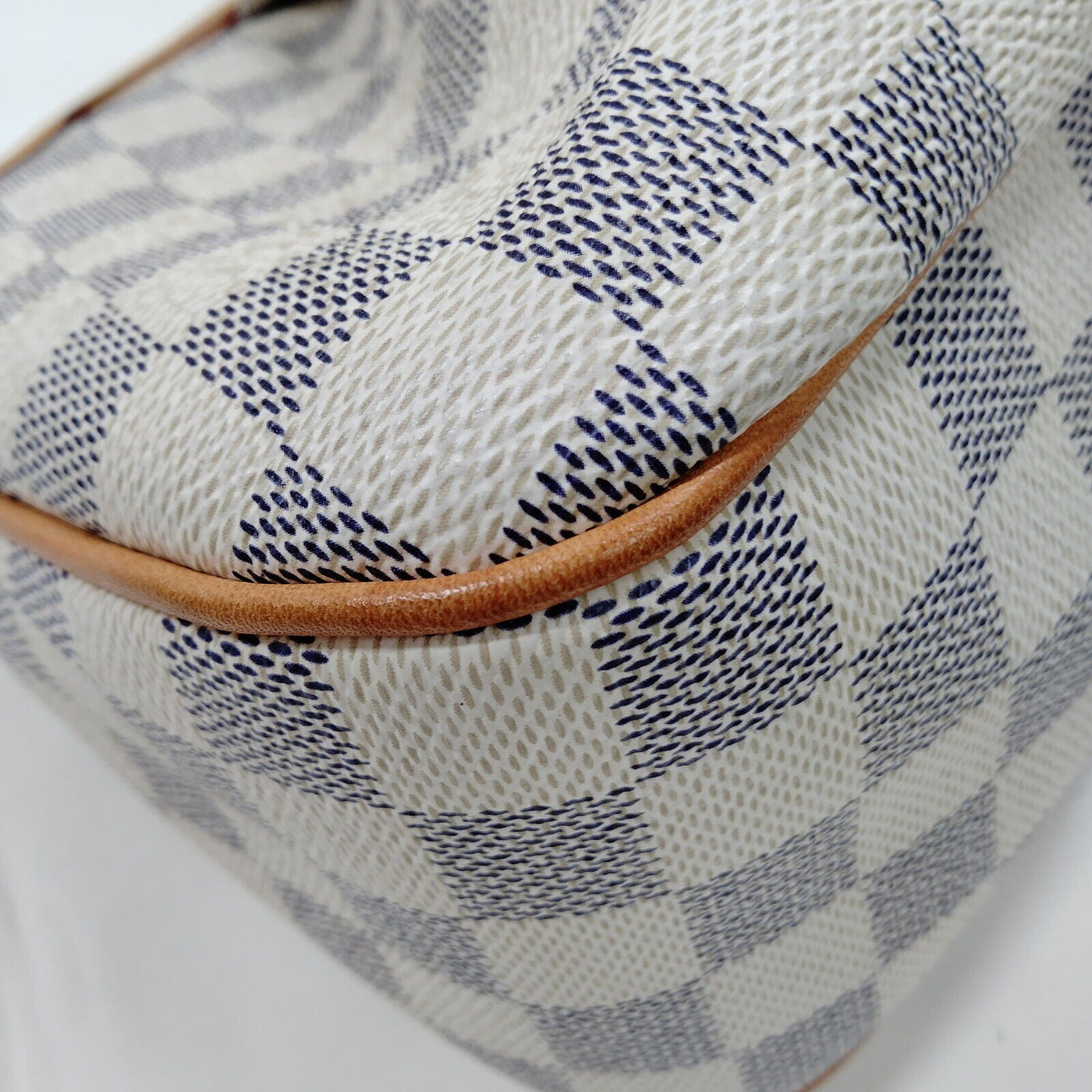 Louis Vuitton Siracusa PM White Damier Azur Crossbody Bag - Luxury Cheaper