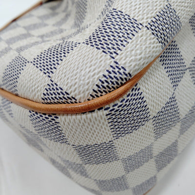 Louis Vuitton Siracusa PM White Damier Azur Crossbody Bag - Luxury Cheaper