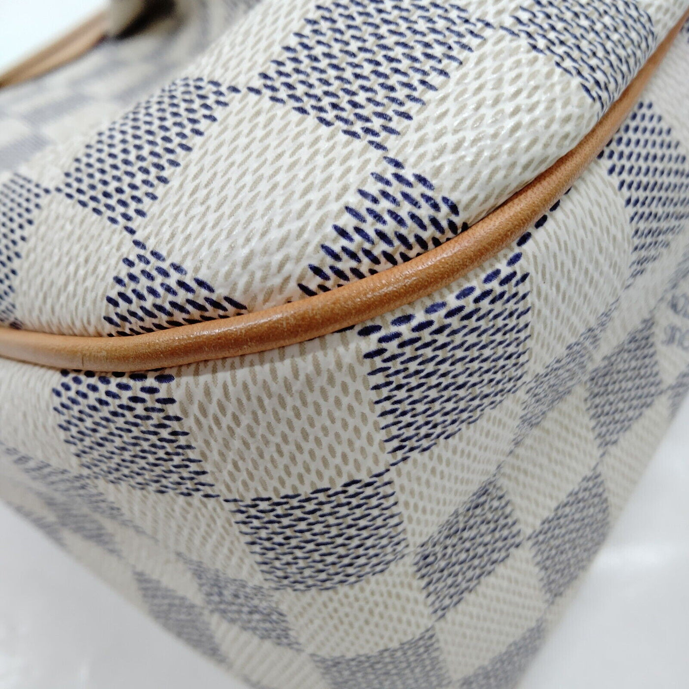Louis Vuitton Siracusa PM White Damier Azur Crossbody Bag - Luxury Cheaper