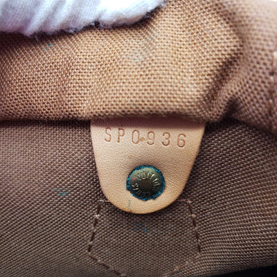 Louis Vuitton Speedy 30 Brown Monogram Hand Bag - Luxury Cheaper
