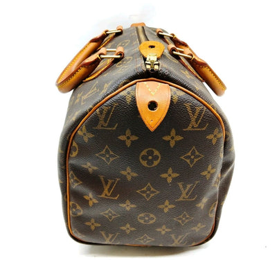 Louis Vuitton Speedy 30 Brown Monogram Hand Bag - Luxury Cheaper