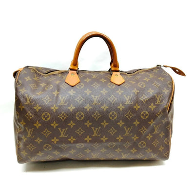 Louis Vuitton Speedy 40 Brown Monogram Hand Bag - Luxury Cheaper