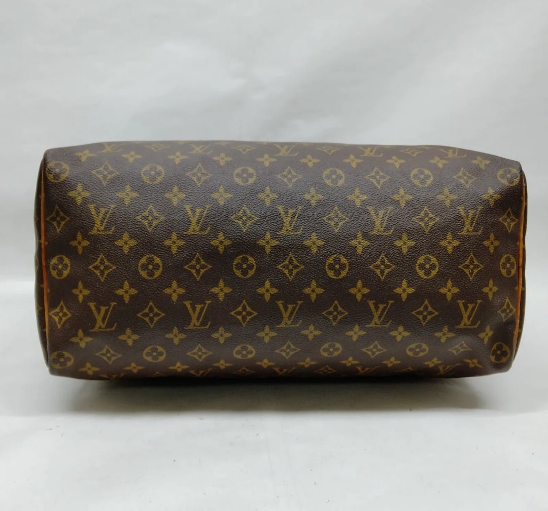 Louis Vuitton Speedy 40 Brown Monogram Hand Bag - Luxury Cheaper