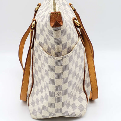 Louis Vuitton Totally MM Damier Azur Shoulder Bag - Luxury Cheaper