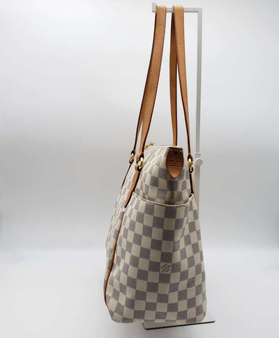 Louis Vuitton Totally MM Damier Azur Tote Bag - Luxury Cheaper